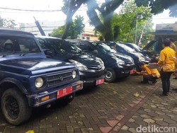 Duh! Ribuan Kendaraan Pelat Merah di Pandeglang Nunggak Pajak