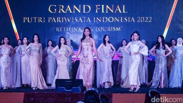 Melihat Lagi Lenggak-lenggok Finalis Putri Pariwisata Indonesia 2022