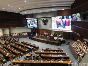 154 Anggota DPR Hadir Fisik-Virtual Paripurna Pengesahan RUU APBN 2023