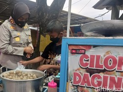 Saat Risky Bocah Penjual Cilok di Subang Didatangi Polisi