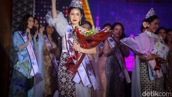 Potret Cantik Tania Putri Pariwisata Indonesia 2022 Berkebaya Bali