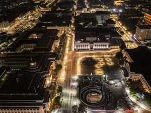 Temaram Kota Tua di Gelap Malam Temaram Kota Tua di Gelap Malam