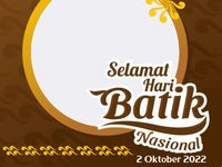 Berita Dan Informasi Twibbon Hari Batik Nasional 2022 Terkini Dan ...