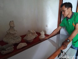 Mahkota Candi Kuno Langka Berbahan Batu Putih Ditemukan di Boyolali