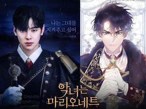 Han So Hee dan Cha Eun Woo Berubah Jadi Karakter Webtoon