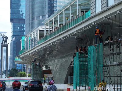 Diprotes Sejarawan, Proyek Halte TransJ Bundaran HI Tetap Lanjut