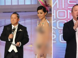 Tegang! Aktor Ini Usaha Keras Lihat Mata Kontestan Miss Hong Kong yang Berbikini