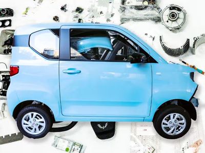 Ini Isi Jeroan Mobil Listrik Mungil Wuling Hongguang Mini EV di China