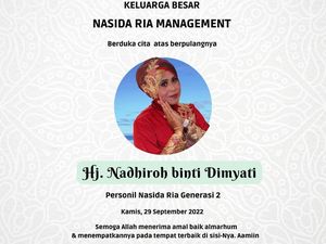 Nadhiroh Personel Nasida Ria Meninggal Karena Kanker Nadhiroh Personel Nasida Ria Meninggal Karena Kanker