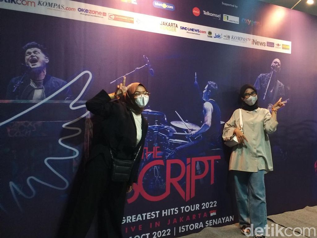 Demi Nonton Konser The Script, Penonton Mancanegara Rela Datang ke Indonesia