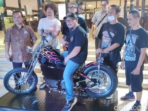 Motor Listrik Chopper Candradimuka Jadi Lucky Draw Kustomfest 2022