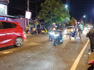 Motor Hantam Mobil di Kerdukepik Wonogiri, Pelajar SMA Tewas