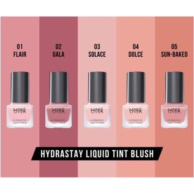 Make Over Hydrastay Liquid Tint Blush