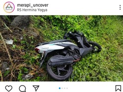 Viral Motor Misterius Tergeletak di Pinggir Selokan Mataram Jogja