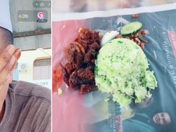 Pembeli Protes  Nasi Lemak Porsi Kecil Rp 16 Ribu Kemahalan, Ini Kata Penjual