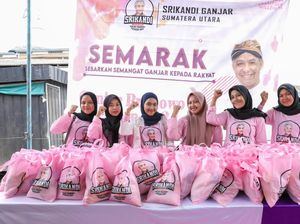 Srikandi Ganjar Beri Bantuan Sembako & Solar untuk Nelayan di Medan