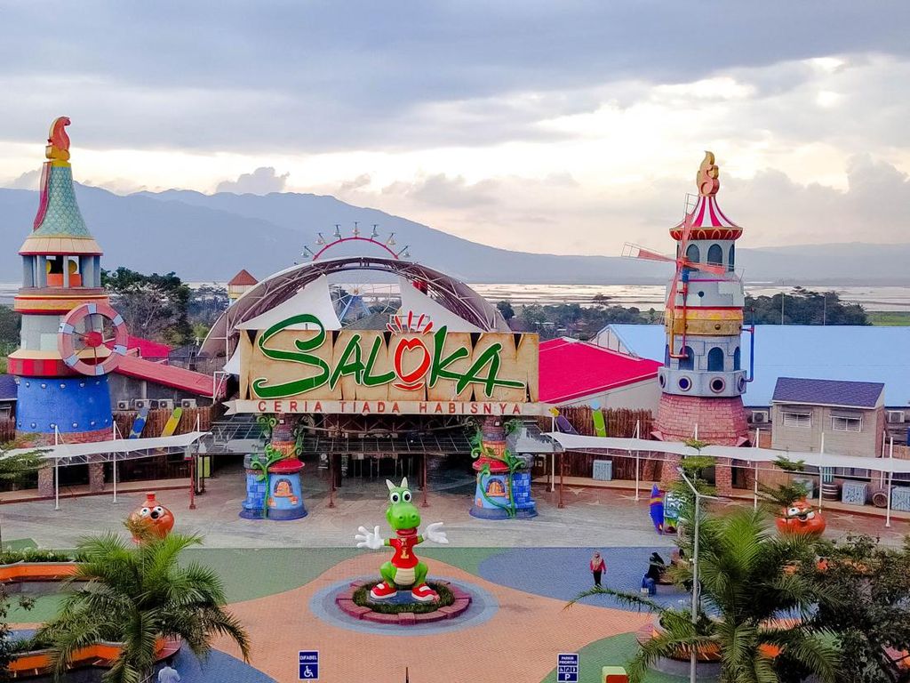 Punya 25 Wahana, Ini Harga Tiket dan Lokasi Saloka Theme Park Semarang