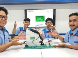 Siswa SMK Ciptakan Kacamata Sensor, Bisa Bantu Tunanetra