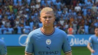 Penyerang: Erling Halaand. Foto: dok. EA Sports/FIFA 23