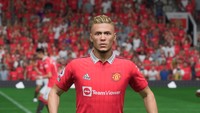 Sayap kanan: Antony. Foto: dok. EA Sports/FIFA 23