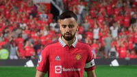 Gelandang serang: Bruno Fernandes. Foto: dok. EA Sports/FIFA 23