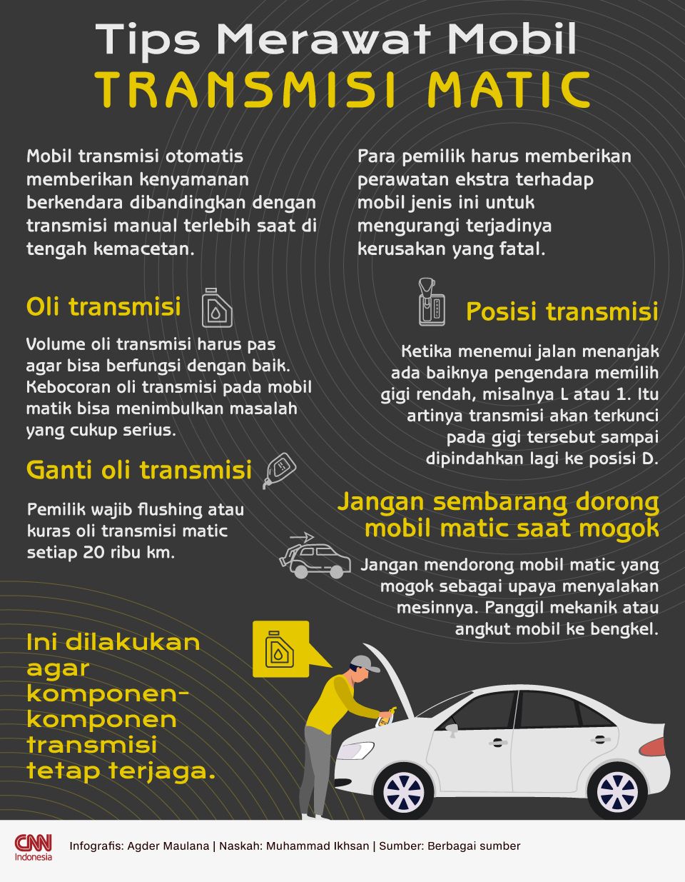 Tips Merawat Mobil Transmisi Matic