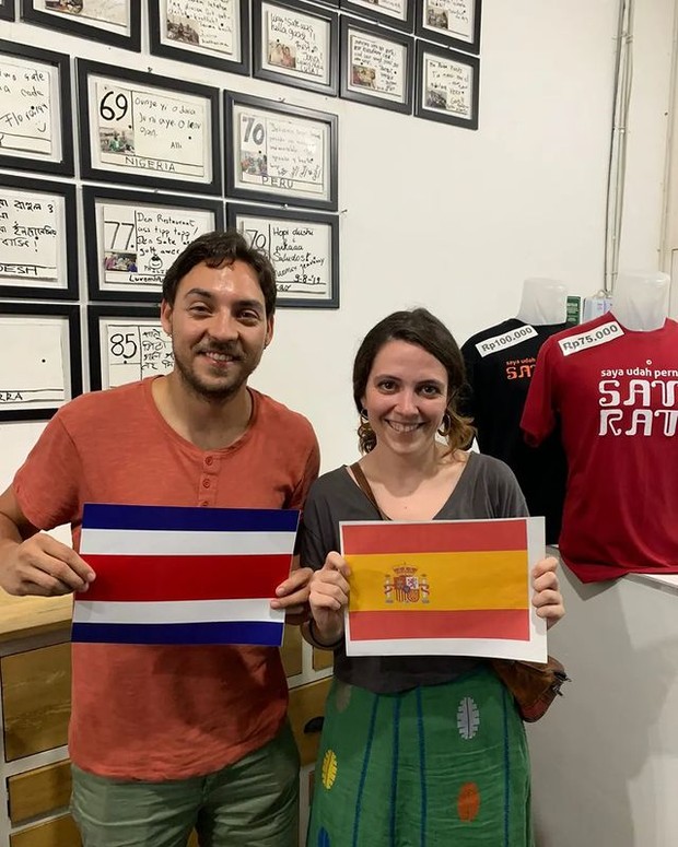 Turis Asing / foto: Instagram.com/sateratu Turis Asing