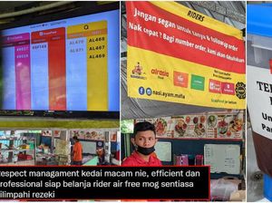 Warung Makan Ini Dipuji Karena Perlakuan Baik kepada Driver Ojol Warung Makan Ini Dipuji Karena Perlakuan Baik kepada Driver Ojol