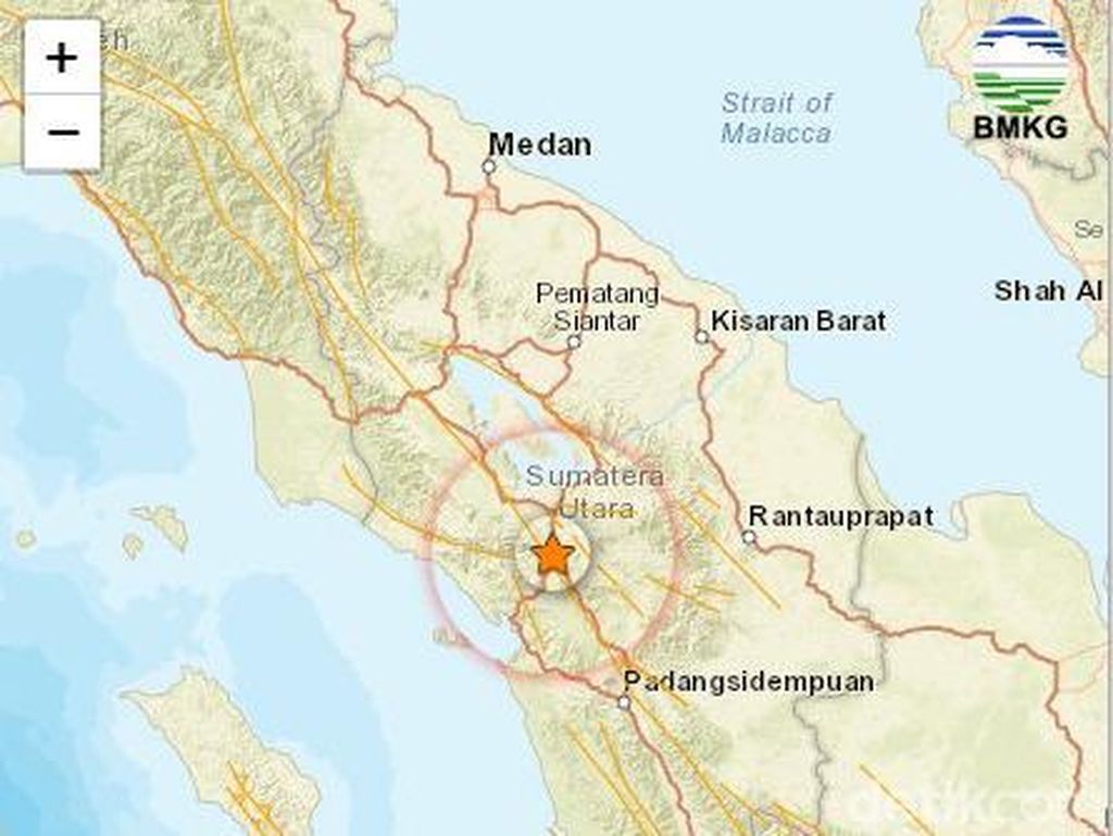 Update Dampak Gempa Tapanuli Utara: 1 Meninggal Dunia, 9 Terluka