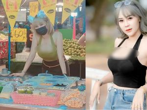 Penjual Cantik Berbaju Seksi, Susu Kedelai di Tempat Ini Diantre Pembeli