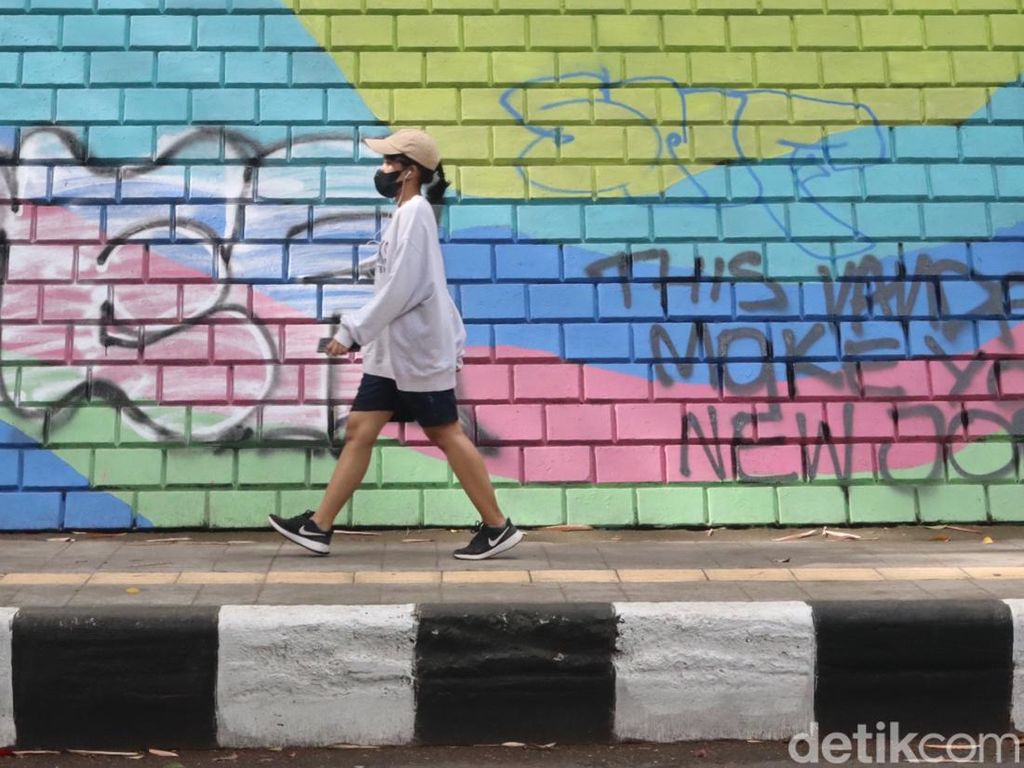 Tembok di Jalan Baksil Bandung jadi Korban Vandalisme