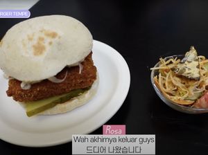 Wanita Ini Cicip Burger Tempe dan Gado-Gado di Korea, Begini Rasanya! Wanita Ini Cicip Burger Tempe dan Gado-Gado di Korea, Begini Rasanya!