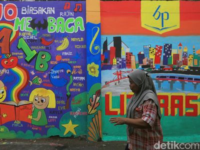 Warna-warni Kampung Literasi di Matraman