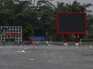 Potret Kerusakan Stadion Kanjuruhan Usai Tragedi Kerusuhan Maut