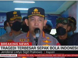 Kapolri: Korban Meninggal Tragedi Kanjuruhan 125 Orang