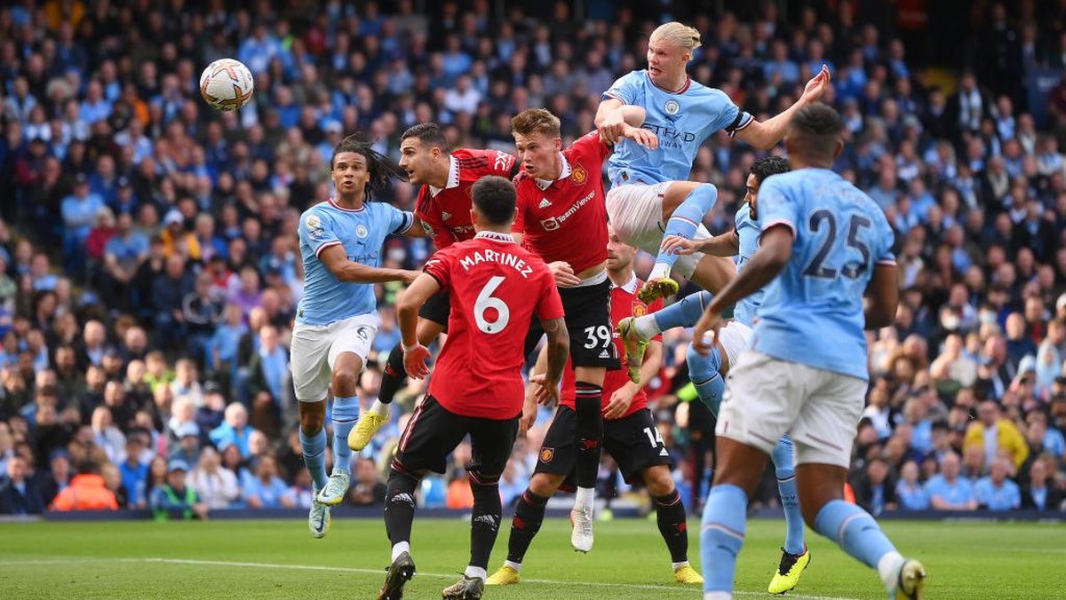 Manchester United akan menjamu Manchester City di Premier League akhir pekan ini (Foto: Getty Images/Laurence Griffiths)