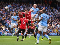 Man City Bungkam MU 6-3, Halland dan Foden Hat-trick