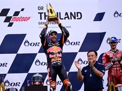 Kala Miguel Oliveira Spesialis Trek Basah Asapi Miller-Bagnaia