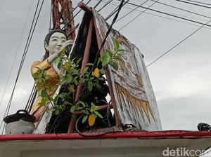 Patung Batik Indramayu, 22 Tahun Jadi Saksi Sejarah Sentra Batik