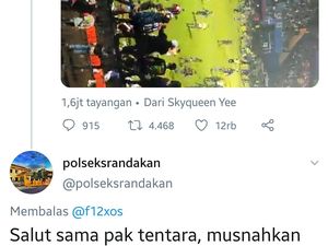 Polisi Tulis Cuitan Tak Pantas soal Tragedi Kanjuruhan Dikurung 21 Hari Polisi Tulis Cuitan Tak Pantas soal Tragedi Kanjuruhan Dikurung 21 Hari