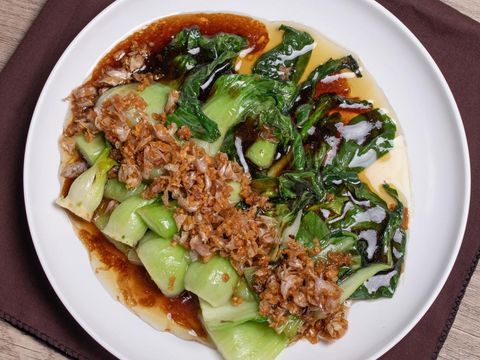 Resep Bokchoy Saus Tiram ala Restoran