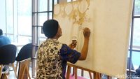 Serunya Ngebatik Pakai Kopi, Cara Baru Hilangkan Stres