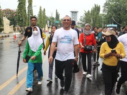 Ribuan Masyarakat Cilegon Ikuti Jalan Sehat di Hari Jalan Kaki Sedunia