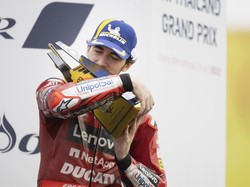 Bagnaia Usai Finis Ketiga di MotoGP Thailand: Terima Kasih, Zarco!