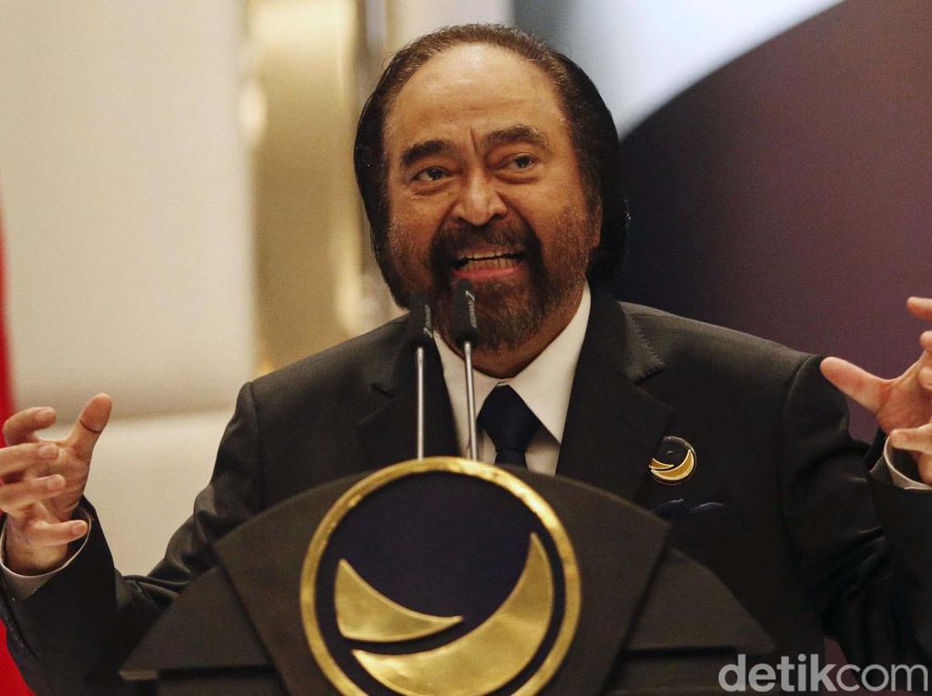 Tetiba Surya Paloh Temui Jokowi di Istana Kemarin