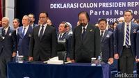 Ragam Ekspresi Anies Usai Diumumkan Jadi Capres NasDem