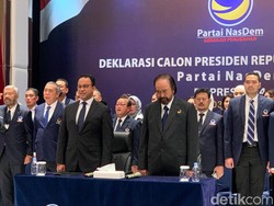 Dicapreskan NasDem, Anies Puji Konsistensi dan Keberanian Surya Paloh