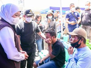 Gubernur Khofifah Tegaskan Pemerintah Usut Tuntas Tragedi Kanjuruhan