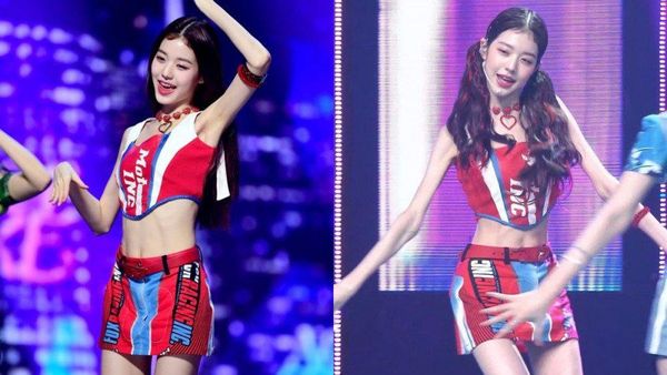 Foto Wonyoung IVE yang Disebut Netizen Terlalu Kurus karena Tulang Terlihat