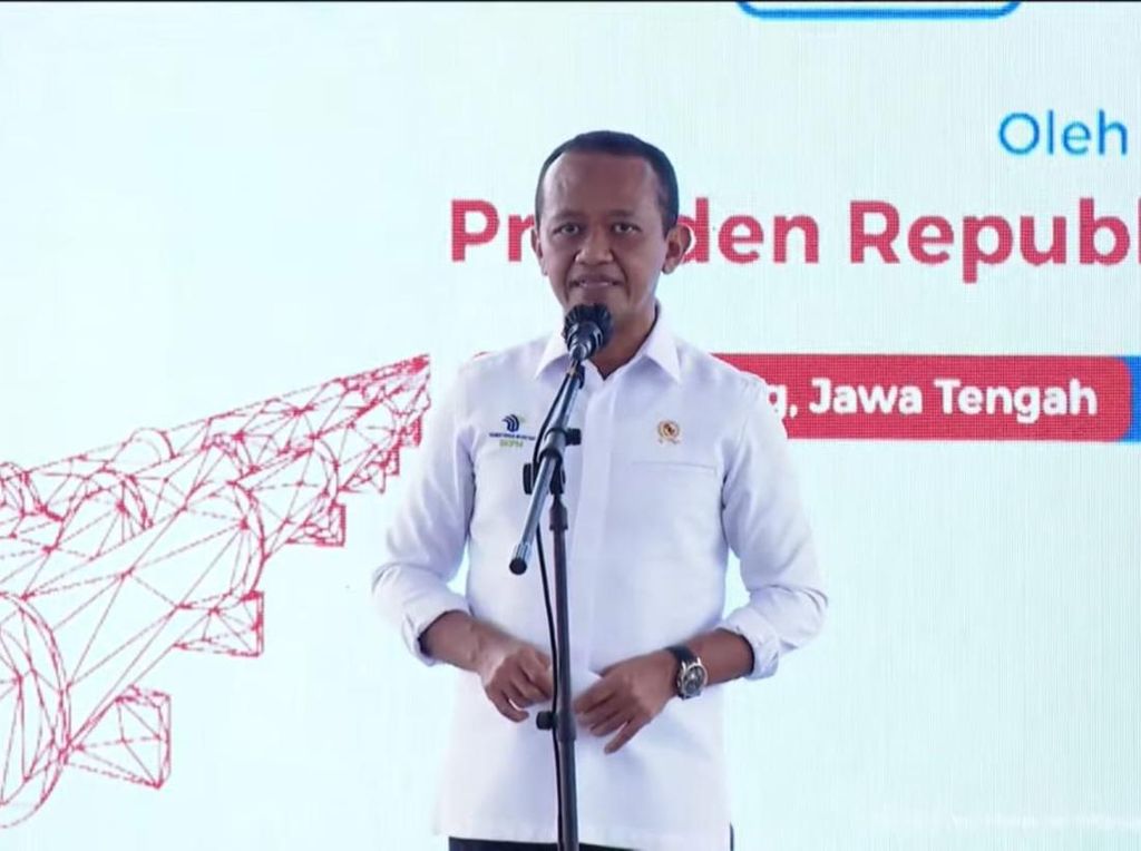 Menteri Bahlil Sanjung Ganjar di Depan Jokowi: Sudah Cocok Barang Ini
